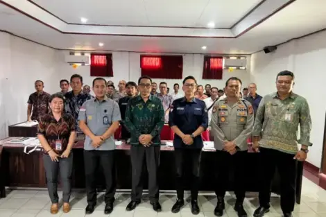 Kantor Imigrasi Singaraja canangkan Desa Binaan Imigrasi di Jembrana, Selasa (4/6/2024). (Foto/nan)