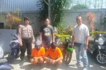 Polisi Amankan 2 Pelaku Curanmor di Denpasar