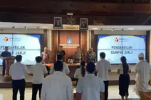  Bawaslu Badung Lantik  62 Orang Panwaslu Tingkat Kelurahan/Desa 