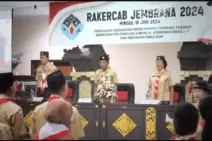 Sekda Budiasa Hadiri Rakercab Pramuka Jembrana 2024