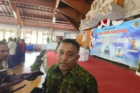 Ketua KPU Bali I Dewa Agung Gede Lidartawan. (Foto/nan)