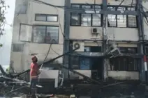 Kebakaran Gedung Server Unud Diduga gegara Korsleting Listrik