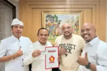 Gerindra Tarungkan Sengap-Mulyadi di Pilbup Tabanan, De Gadjah: Momennya Sangat Tepat