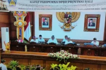 Dewa Jack Terpilih Jadi Ketua Sementara DPRD Bali Periode 2024-2029