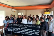 Ciptakan Pilkada Damai, Polda Bali Gandeng Media Pers di Bali