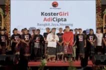 Deklarasikan Dukungan Koster-Giri dan Adi-Cipta di Pilkada 2024, Masyarakat Desa Gulingan Tumpah Ruah