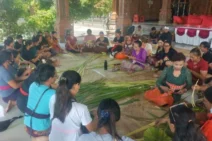 Kelurahan Pedungan Gelar Pelatihan Banten Otonan Ayaban Tumpeng Solas Bagi Anggota TP PKK