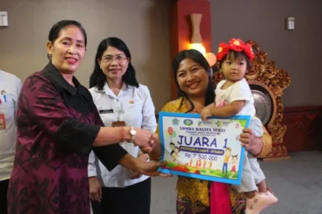 Dorong Terciptanya Tumbuh Kembang Balita Secara Optimal, Pemkot Denpasar Gelar Lomba Balita Sehat