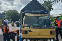 Dishub Denpasar Gelar Pengawasan dan Pengendalian Lalu Lintas di Jalan Mahendradata