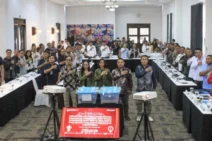 Sekda Alit Wiradana Hadiri Rapat Pleno Terbuka Rekapitulasi Pilkada Serentak KPU Kota Denpasar