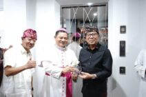 Wawali Arya Wibawa Resmikan Gedung Pastoran Gereja Katolik Santo Petrus
