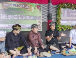 Bupati Giri Prasta Melayat ke (Alm) Palinggih Dane Jero Gede Batur Kawanan (Alitan) Kintamani, Bangli