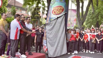 Walikota Jaya Negara Lepas Jalan Sehat Hut ke-237 Kota Denpasar