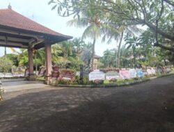 Ucapan Karangan Bunga, Penuhi Halaman Rumah Bupati dan Wakil Bupati Jembrana 