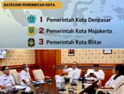 Pemkot Denpasar Raih Peringkat Pertama Capaian IPKD MCP 2024 Tingkat Nasional