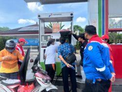 Pastikan Kenyamanan Masyarakat, Disperindag Bersama Kemetrologian dan Pertamina Patra Niaga Sidak SPBU di Badung