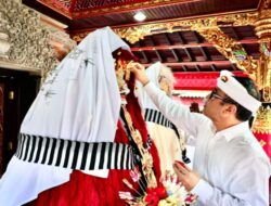 Walikota Jaya Negara Hadiri Ngeratep Lan Pasupati Sesuhunan Pura Dangka Banjar Bengkel