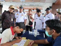 Wawali Arya Wibawa Pimpin Apel Gelar Pasukan Angkutan Terpadu Lebaran Tahun 2025