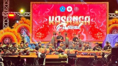 Sebanyak 20 Sekehe Baleganjur Ngarap Getarkan Panggung Kasanga Festival