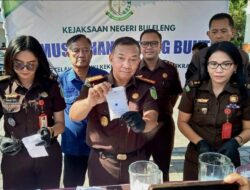 Narkoba Nyaris Seberat 1 Kg di Musnahkan Kejari Buleleng