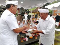 Pujawali Purnama Kedasa di Pura Ulun Danu Buyan, Pemkab Buleleng Berkomitmen Dukung  Penuh