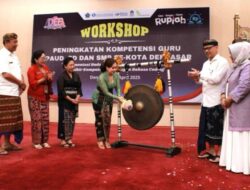 Dalam Rangka Denpasar Education Festival 2025, Disdikpora Gelar Workshop Peningkatan Kompetensi Guru