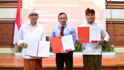 Walikota Jaya Negara dan Kejari Denpasar Teken Kerja Sama Penguatan Hukum Perdata dan TUN