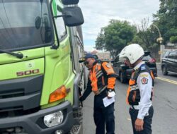 Membandel, Dishub Denpasar Kembali Tertibkan Truck Parkir di Jalan Cargo