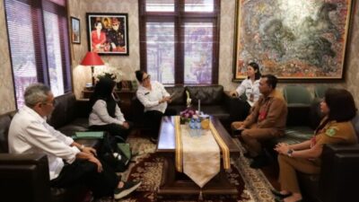 Sinergi Pendidikan Anak Usia Dini, Bunda PAUD Tabanan Terima Kunjungan BPMP Bali