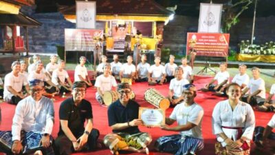 Walikota Jaya Negara Hadiri Pembinaan Sekaa Gong Gita Jaya Semara, Lumintang