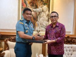 Walikota Denpasar Terima Kunjungan Kepala Oditurat Militer III -13 Denpasar