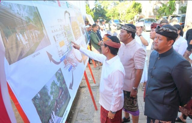 bupati adi arnawa groundbreaking pembangunan gedung dprd badung