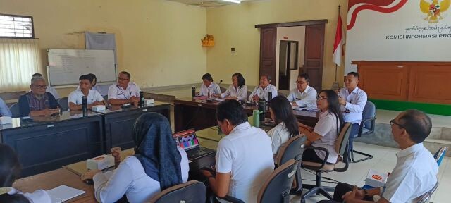 diskominfo tabanan hadiri rakor ppid di komisi informasi provinsi bal