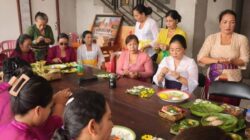 ketua whdi ny. antari jaya negara sambangi banjar laplap tengah
