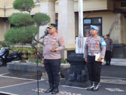 Tingkatkan Respons Cepat, Polres Badung Gelar Apel Kesiapan Operator 110 dan Tim UKL