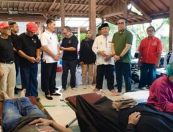 Dukung Aksi Kemanusiaan, Walikota Jaya Negara Tinjau Pelaksanaan Donor Darah di Padangsambian