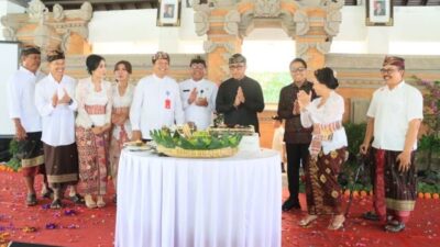 puncak hut ke 28 perumda tirta sewakadarma, walikota jaya negara dorong peningkatan pelayanan prima