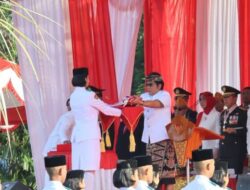 Pimpin Apel Peringatan HUT ke-80 Kemerdekaan RI, Wagub Giri Prasta Ajak Generasi Bangsa Lanjutkan Perjuangan