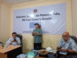 Selesaikan Gowess ke Merauke Taufik Abriansyah Melapor ke PWI Pusat