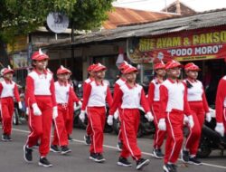 Semarak Gerak Jalan 8 KM, Siswa SD Se-Buleleng Kibarkan Semangat Kemerdekaan