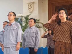 Angkat Tema Batik, PLTU Celukan Bawang Gelar Upacara Kemerdekaan 17 Agustus