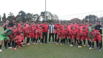 Sekda Alit Wiradana Suport Atlet Denpasar Berlaga di Turnamen Korpri IV Provinsi Bali
