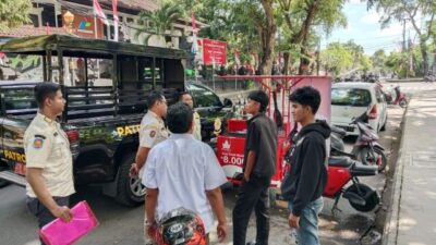 Satpol PP Kota Denpasar Lakukan Penertiban Berkelanjutan terhadap Pedagang Kaki Lima