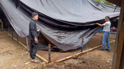 Polisi Tindak Judi Sabung Ayam di Desa Unggahan, Arena Dibongkar