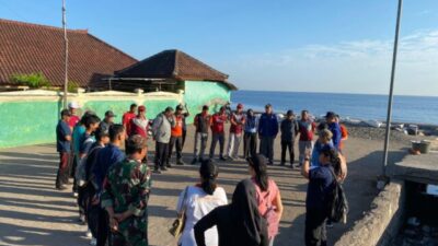 Siaga Hadapi Sesar Laut Bali Utara, Warga Pengastulan Diuji Kesiapan Lewat Simulasi Tsunami