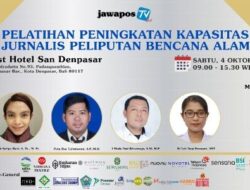 Jawa Pos TV dan BMKG Dorong Peningkatan Kapasitas Jurnalisme Mitigasi Bencana Alam di Bali