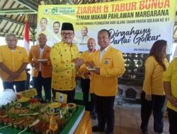 Golkar Bali Akhiri HUT ke-61 dengan Ziarah ke TMP Margarana: Seruan Kebangsaan dari Demer