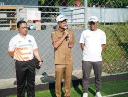 Meriahkan HUT Ke-16 Mangupura, Pemkab Badung Gelar Turnamen Mini Soccer Antar OPD