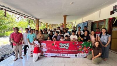Rayakan Sukacita Natal, BERNAS 2025 Berbagi dengan 150 Anak di Bali