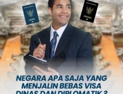 Indonesia Perluas Akses Diplomatik, 106 Negara Nikmati Bebas Visa Diplomatik dan Dinas